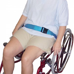 Lap Belt / Shoulder Sash Belt - To help prevent people falling from chairs