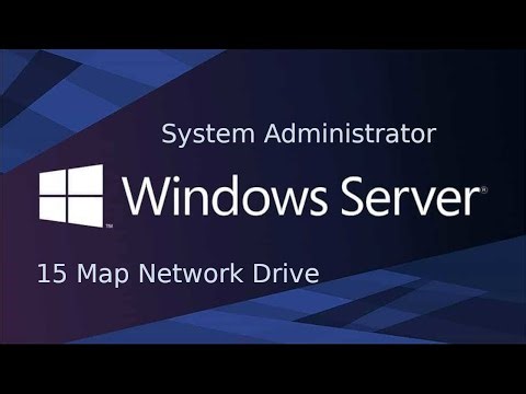 15 System Administration - Map Network Drive