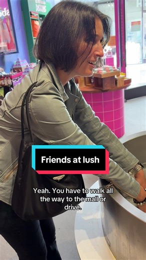 Sweetest moment at Lush store