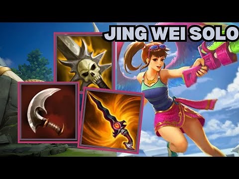 OFF META SOLO LANE!! - Jing Wei Deity Solo Smite 2 Gameplay