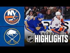 Islanders vs. Sabres | NHL Highlights | December 20, 2025