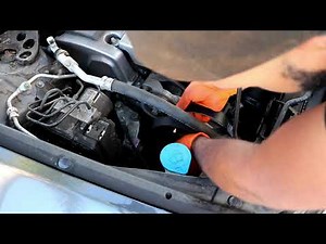 Honda K series Serpentine belt replacement (K20/K24)
