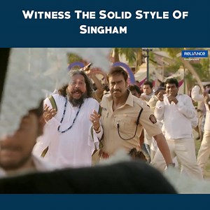 Witness The Solid Style Of Singham | Singham Returns | Movie Scene Bajirao Singham, an honest police officer, encounters Babaji, a god-man with connections to high profile politicians, when he investigates the death of an officer from his team.#SinghamReturns | Reliance Entertainment