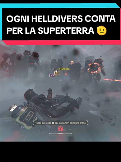 Ogni Helldivers sacrificato conta per la SuperTerra 🫡✨ #helldivers2gameplay #helldivers2game #HD2 #SuperTerra #Hellbomb