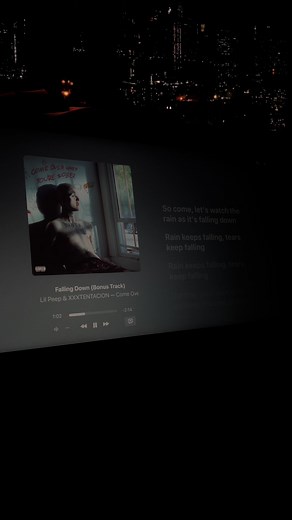 Lil Peep & XXXTENTACION - Falling Down Lyrics Video