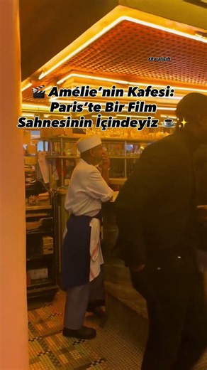 🎬 Amélie’nin Kafesi: Paris’te Bir Film Sahnesinin İçindeyiz ☕✨