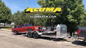 12 reactions | The Aluma 8216 Executive Tilt Car Hauler. Model Weight Bed Size Tires EX-8216TA-TILT 1425# 81" x 196.5" 14" EX-8218TA-TILT 1500# 81" x 219" 14" EX-8220TA-TILT 1600# 81" x 244" 14" Stationary 20" front section. https://www.alumaklm.com/8200-tilt-added-features-trailers #aluminumtilttrailer #aluma #tiltingcarhaulers #tilttrailer | Aluma Trailers | Facebook