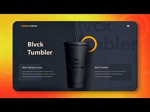 🔥Responsive Coffee Shop Hero Page | ReactJS, Tailwind CSS & Framer Motion
