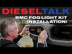 2023-2024 FORD 6.7 POWERSTROKE BMC FOG LIGHT KIT INSTALLATION!