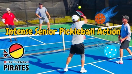 Watch elite seniors 4.5 plus deliver unexpected pickleball plays