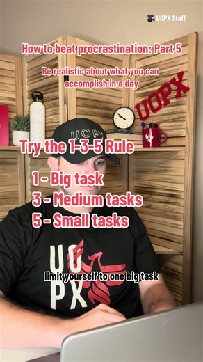 How to beat procrastination: Part 5