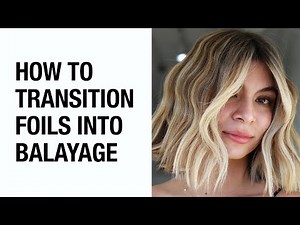 How to Make Foil Highlights Look Like Blonde Balayage | Trending Hair Color Tutorial | Kenra Color