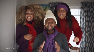 161K views · 126 reactions | #TechTheHalls worry free with Asurion Home+    We want to know -- what tech is on your holiday wish list this year? Tell us in the comments! Learn more about how easy it is to protect all your favorite tech under your roof at asurion.com/homeplus | Asurion | Facebook