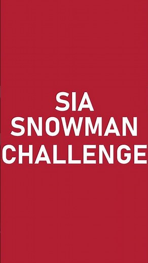 Sia - Snowman Challenge (Lyrics Instrumental) | #shorts