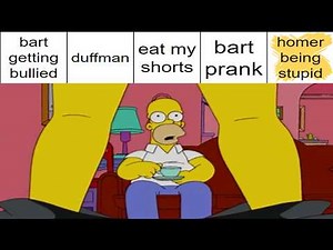 Simpsons Bingo But It Keeps Getting Worse