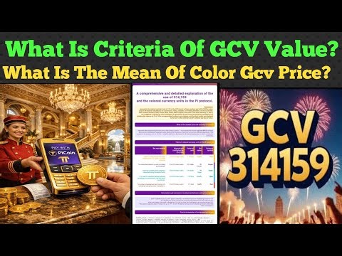 GCV Price Criteria Explained | How Global Consensus Value Works