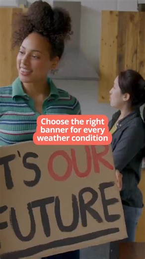 KS Print Ltd | Choosing the right banner material is key for outdoor durability and impact. Here's how to pick the perfect one: • PVC Banners: Durable,... | Instagram