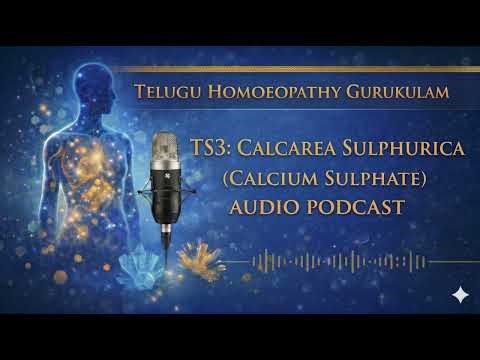 🎧TS3 – Calcarea Sulphurica | Suppuration Control | Abscess, Pus Conditions, Skin Infections | Tissue