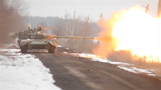The Ukrainian tank that scored a direct hit from an impossible distance
