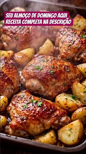 "Como Fazer Coxa e Sobrecoxa Assada com Batatas no Capricho!"