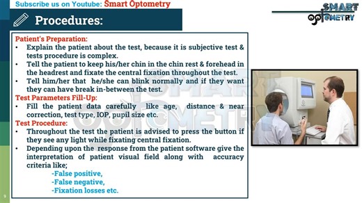 Perimetry- Automated Perimetry (Visual Field Examination) - 自动视野计|视野检查