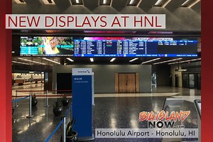 New LED Displays at HNL Airport | Big Island Now