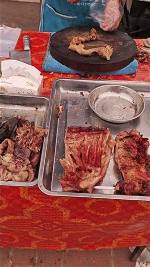 ASMR Street Meat Prep! #streetfood #laos #streetfoodideas #eatlocal