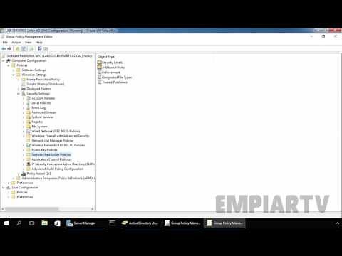 How to deploy Software Restriction Through Group policy