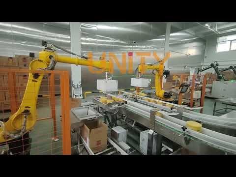 Fully Automated Case Packing Solution for Cup-Packed Food – Boost Your Production Efficiency