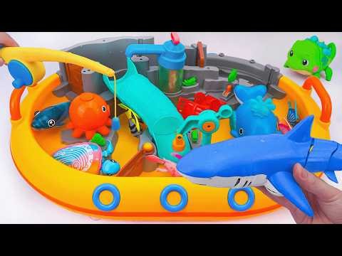 [🐋toy asmr🐋] ZURU Robo Whalr Shark & Water Park & Octopus & Dino Battle Toys ASMR 🌟 Review Toys