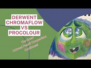 Derwent Procolour vs Chromaflow | The Great Colored Pencil Comparison Continues
