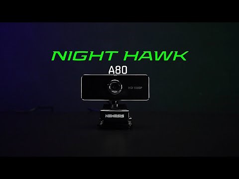 WEBCAM FHD 1080P - NIGHTHAWK A80