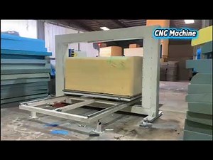 CNC Contour Shape Cutting Machine ‪@AttarFoam‬