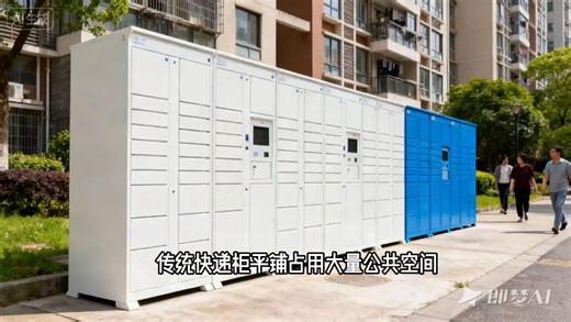 解决快递“最后一百米”拥堵，关键在空间效率。 #快递行业痛点 #智慧物流#智能快递柜加盟 #创业项目 #区域代理 #合伙人招募#轻资产创业#社区经济