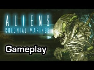 Aliens: Colonial Marines - Fighting Xenos in the Campaign mode (Gameplay 1080p)