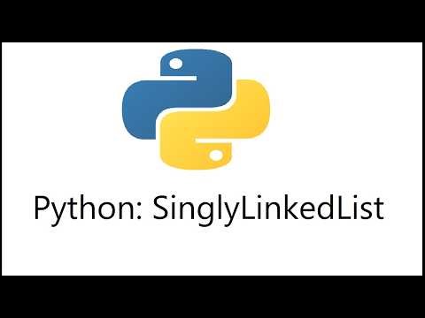 Python: SinglyLinkedList implementation