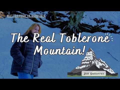 The Real Toblerone Mountain! Matterhorn in Cervinia