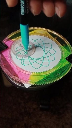 Mesmerising Spirograph patterns #spirograph