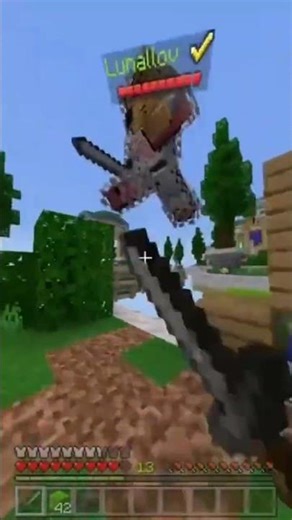 #minecraft #gaming #shorts DESTROYING Blue team