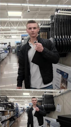 We Found Secret Spots to Play Minecraft in Walmart #minecraft #minecraftlive #irl #challenge