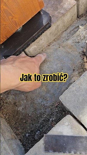 Installing a pergola on paving stones... or how to properly install the bases for the posts #kotw...