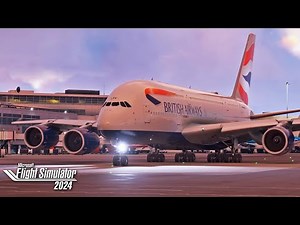 Flight Simulator 2024 + A380 | San Francisco ✈ London | RTX™ 4070 Ti Super