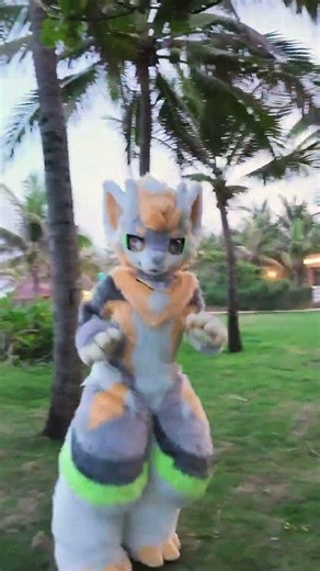 Those who believe in miracles are themselves as great as a miracle #furry #fursuit #furries #cute