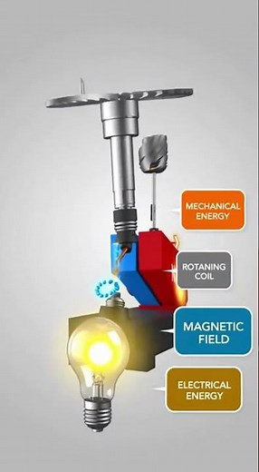 How an Electric Generator Works #science
