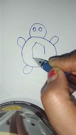 # easy turtle drawing ## shorts video ##