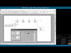 Multisim Measuring Series Inductance