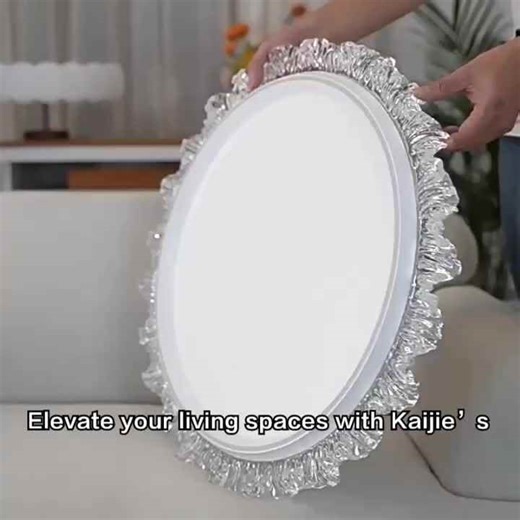LED Nordic Style Bedroom Ceiling Light, Round LED Ceiling Light, Modern Design Bedroom Acrylic Ceiling Light