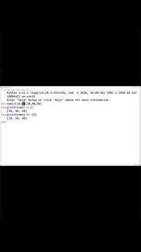Computer Science Class 12-NegativeIndexing #shorts #class12cs#python #pythonshorts #computerscience