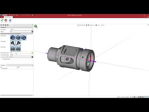 Setting Up Your Lathe in ESPRIT - Part 5: Creating Turning Features for Machining