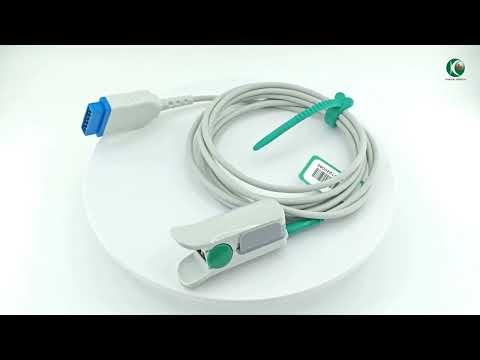 compatible nihon kohden db9 9pin adult finger clip